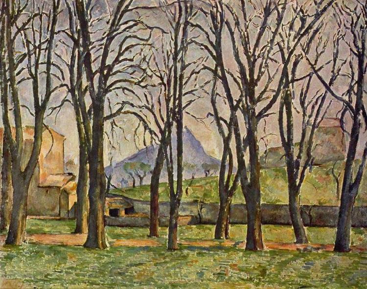 Paul Cezanne Jas de Bouffan France oil painting art